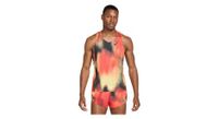 camiseta de tirantes nike dri fit adv aeroswift elite entry rojo negro amarillo  hombre