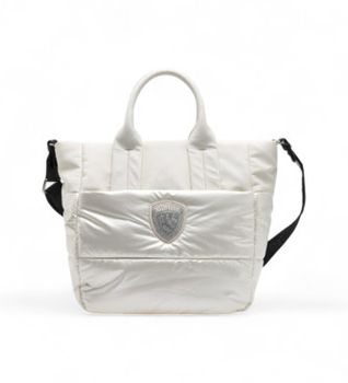 Blauer para mujer. F5QUARTXL01 Bolso Quart XL blanco (OSFA), Casual, Poliéster