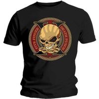 five finger death punch tops y camisetas decade of destruction para mujer