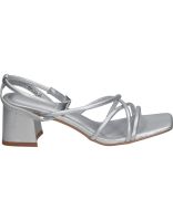 sandalias para evento polka 214 en plata 37