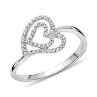 anillo de diamantes de oro 750 dr0541-18kw