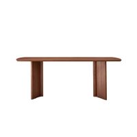 mesa de acacia maciza para 6 personas