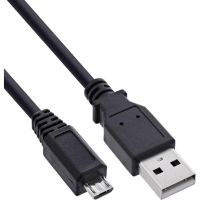 cable usb micro usb inline 05 m usb 20 negro