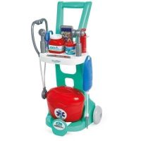 carrito medico infantil ecoiffier 1902 con 12 accesorios