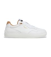 pepe jeans para hombre pms000038 zapatillas de piel camden main blanco 45 plano cordones casual