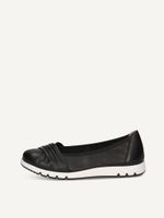 caprice ballerina black made of leather size 40
