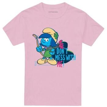 The Smurfs Camiseta Don't Mess With Me! para mujer