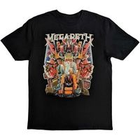 megadeth tops y camisetas budokan para hombre