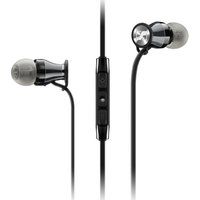 sennheiser momentum 20 iei headphones - black  chrome black