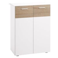 armario de suelo bano 60x30x85 cm blanco