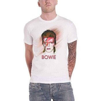 David Bowie Camiseta manga larga Bowie Is para mujer