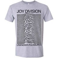 joy division camiseta unknown pleasures para hombre