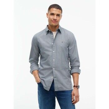Tommy Hilfiger Camisa manga larga Heritage Oxford Tart para hombre