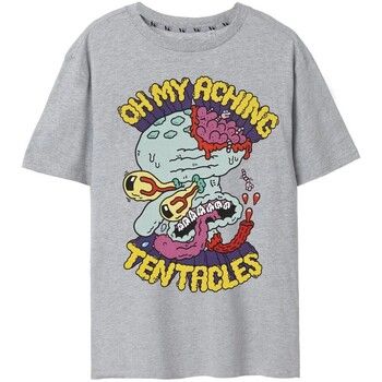 Spongebob Squarepants Camiseta Aching Tentacles para hombre