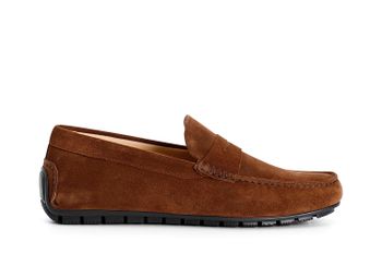 mocasines hombre ante con tina burnt