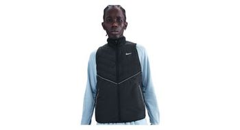 Chaqueta termica sin mangas nike negro  hombre