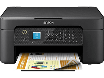 Impresora multifunción tinta - Epson WF-2910DWF, Inyección de tinta, 33 ppm, WiFi, 5760 x 1440 DPI, Negro