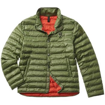 Blauer Abrigo de plumas q-nol-65475 para hombre