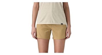 Pantalones cortos de senderismo para mujer patagonia quandary 5  beige