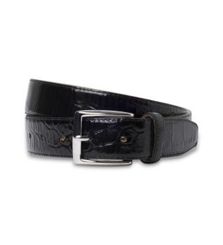 Hackett London para hombre. HM413616 Cinturón Nicole negro (28), Casual, Piel