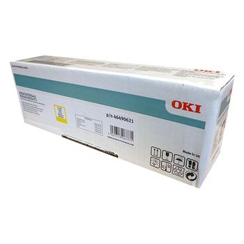 OKI 46490621 toner amarillo
