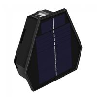 aplique de exterior solar led zafiro