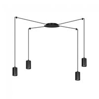lampara colgante finder 4 luces