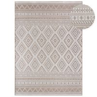 alfombras de interior y exterior verona beige 80x250 cm
