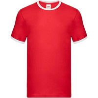 fruit of the loom camiseta ringer para hombre