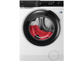 REACONDICIONADO Seminuevo Bueno Lavadora carga frontal - AEG LFR7314O4C, 10kg, 1400rpm, 12 programas, Función Vapor, Tambor Care, PreciseWash, Blanco