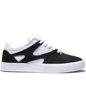 de DC SHOES DC SHOES KALIS VULC ADYS300569 - ZAPATILLAS NEGRAS Y BLANCAS WHITE-BLACK-BLACK WLK