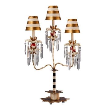 Lámpara de mesa birdland (3 luces)
