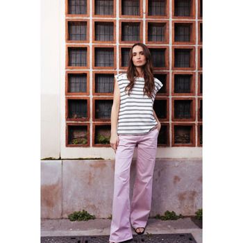Le Temps des Cerises Pantalones Pantalones acampanados TAHIS para mujer