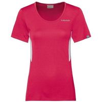 head camiseta club technical magenta para mujer