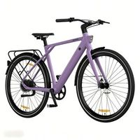 bicicleta electrica pixar amano s900 250w 36v 10ah 28 morada