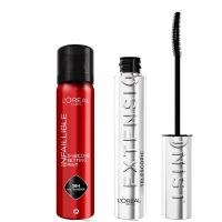 loreal paris telescopic extensionist  infallible setting spray bundle