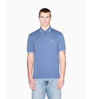 ax armani exchange para hombre xm001287af17321u9302 polo basic azul l casual algodon manga corta