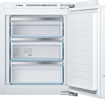 CONGELADOR VERTICAL INTEGRABLE BOSCH GIV11AFE0 SIN NOFROST PC ALTO 71,2 CM 72 LITROS