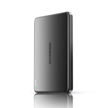 VELOCIDADDEMOTILIDAD /MSP08 22.5W 37Wh 10000mAh Banco de energía inalámbrico magnético con 1 entrada y 2 salidas, carga