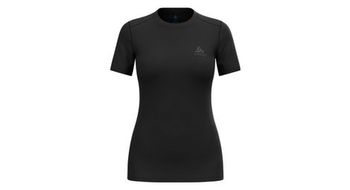 Camiseta tecnica de mujer odlo merino 160 natural negra