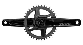 Sram rival axs dub wide 40 dientes 1x12v medidor de potencia quarq juego de bielas  sin caja  negro