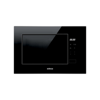 horno microondas integrable edesa emw-2021-ig bk 20 litros sin grill negro