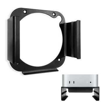 Soporte para Mac mini M4 / M4 Pro, se puede montar en la pared y usar en el escritorio. Soporte para Mac mini M4 Mejora la Refrigeración y la Experiencia de los Botones