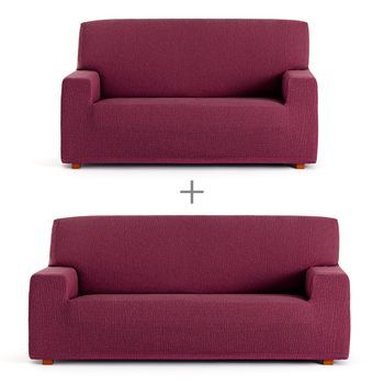 Fundas De Sofa Mod/7 Elastica Troya 3-2 Pl. C/8