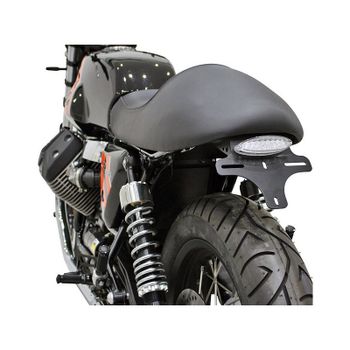 Soporte de matrícula Moto Guzzi V 7 i.e. -'20 negro completo