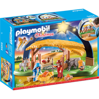 playmobil - playmobil chrismas belen con luz 9494
