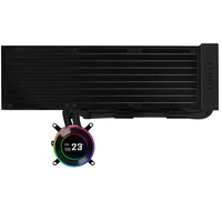lian li ga ii hydroshift ii lcd c 360n carcasa del ordenador sistema de refrigeraci n l quida todo en uno negro
