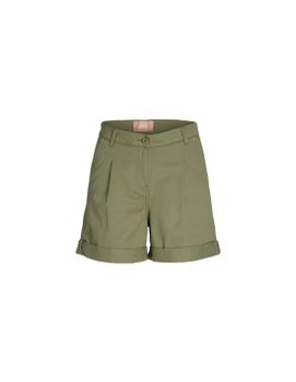 Pantalones Jack & Jones Jxmaddy Rlx Ctn Hw Verde