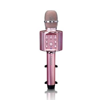 Lenco BMC-090 Micrófono para karaoke Rosa