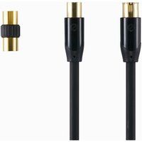 sandstrom av black series s2aer114x aerial cable  adapter - 2 m black